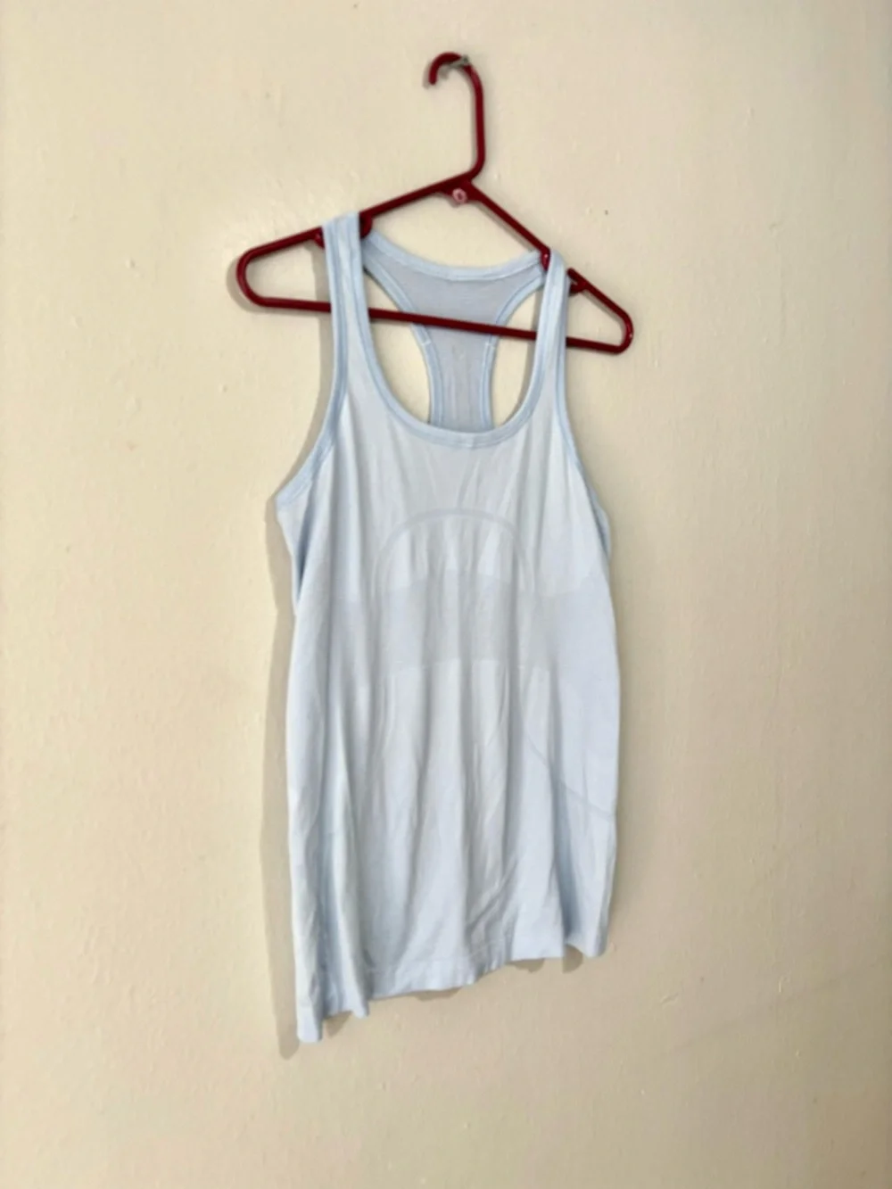 Light Blue Racerback Performance Tank Top by lululemon athletica